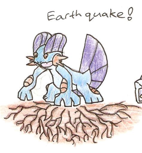 when does swampert learn earthquake